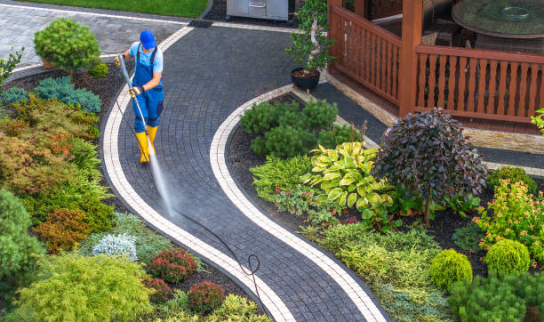Pressure Washing Brick in Hyrum, UT